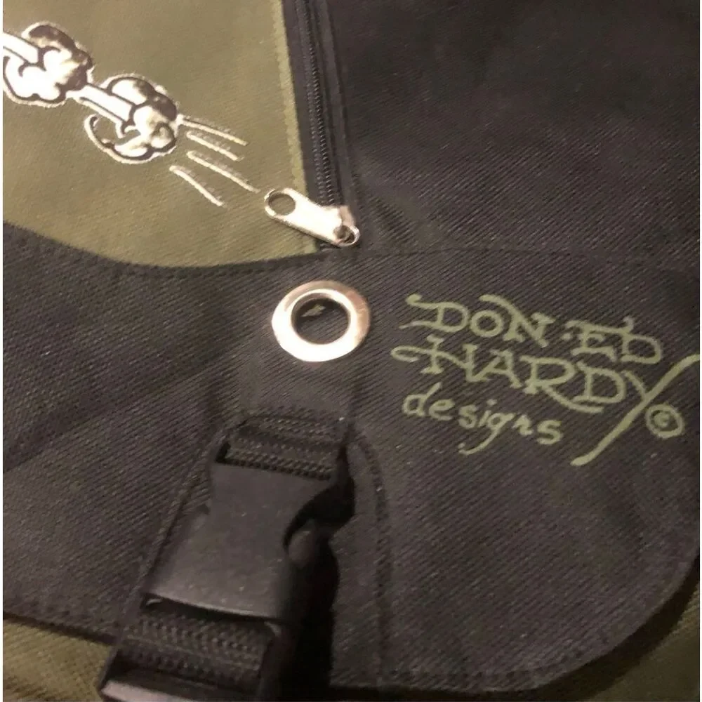 Ed Hardy original “Speedy Skeleton